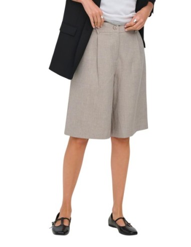 Shorts femme Only gris