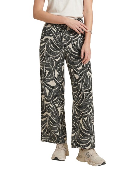Pantalon femme Only noir imprimé