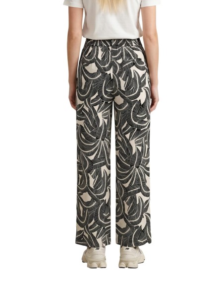 Pantalon femme Only noir imprimé
