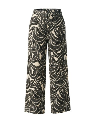 Pantalon femme Only noir imprimé