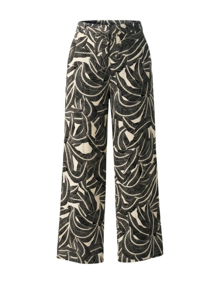 Pantalon femme Only noir imprimé