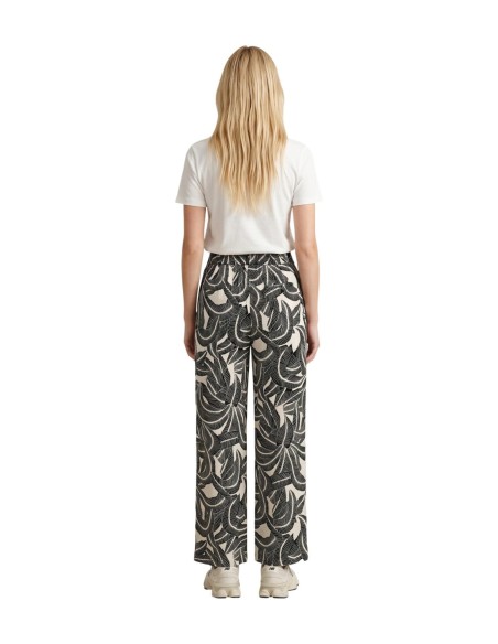 Pantalon femme Only noir imprimé