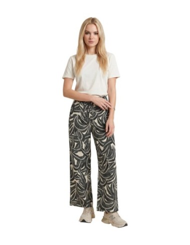 Pantalon femme Only noir imprimé