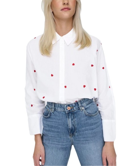 Chemise femme Only blanche