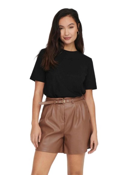 T-shirt femme Only noir