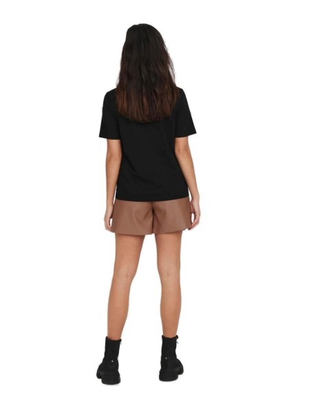 T-shirt femme Only noir