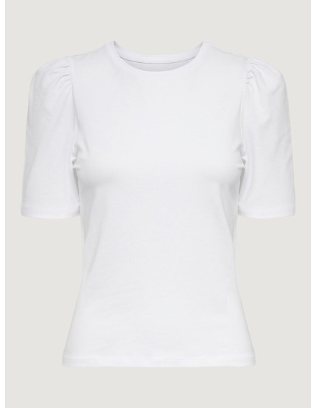T-shirt femme Only blanc