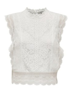 Débardeur femme Only blanc