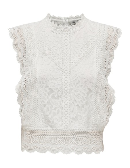 Débardeur femme Only blanc