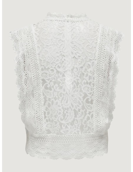 Débardeur femme Only blanc