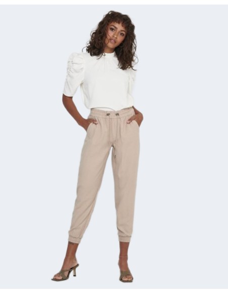 Pantalon femme Only beige