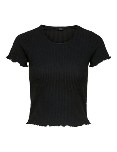 T-shirt femme Only noir