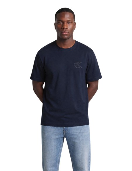 T-shirt homme Calvin Klein bleu