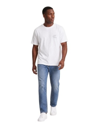 T-shirt homme Calvin Klein blanc