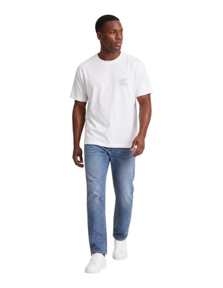 T-shirt homme Calvin Klein blanc