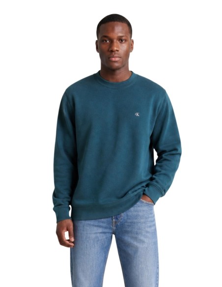 Pull homme Calvin Klein vert