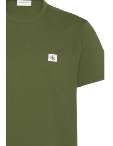 T-shirt homme Calvin Klein vert