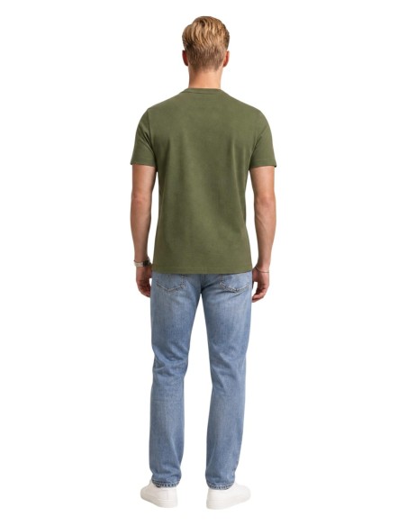 T-shirt homme Calvin Klein vert