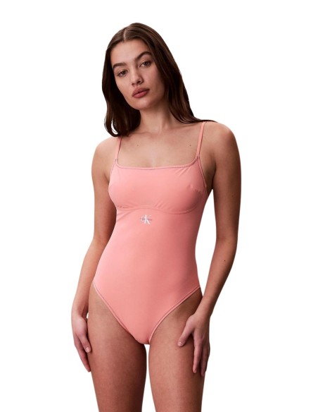 Maillot de bain femme Calvin Klein rose
