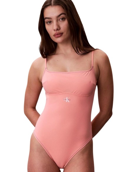 Maillot de bain femme Calvin Klein rose