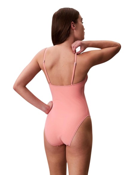 Maillot de bain femme Calvin Klein rose