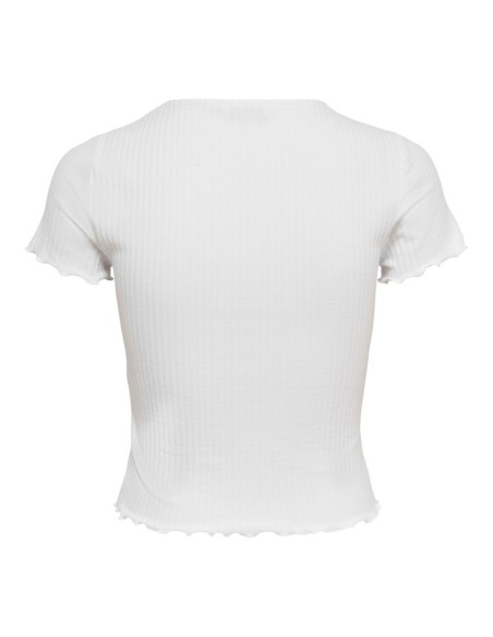 T-shirt femme Only blanc casual