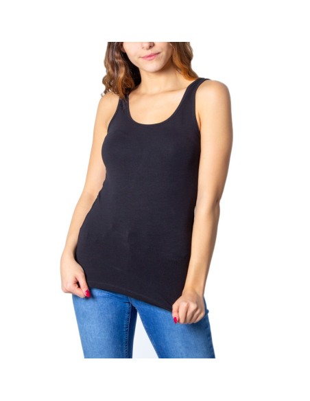 Débardeur femme Only noir coton