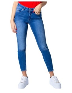 Jeans femme Only bleu coupe moderne