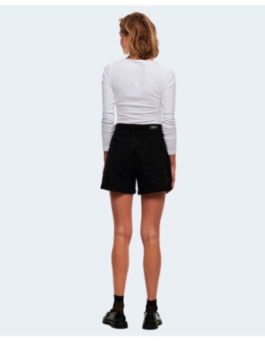 T-shirt femme Only blanc manches longues