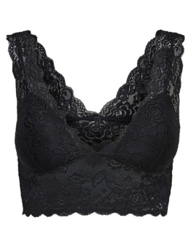 Top femme Only noir sans manches