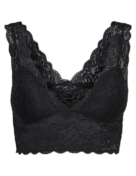Top femme Only noir sans manches