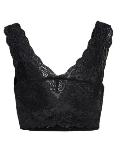 Top femme Only noir sans manches
