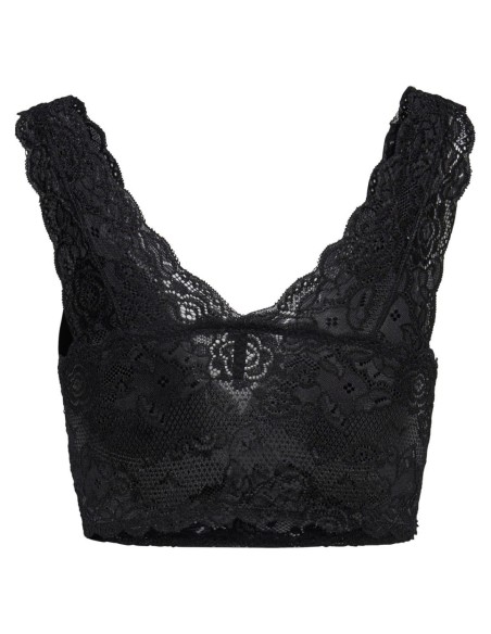 Top femme Only noir sans manches