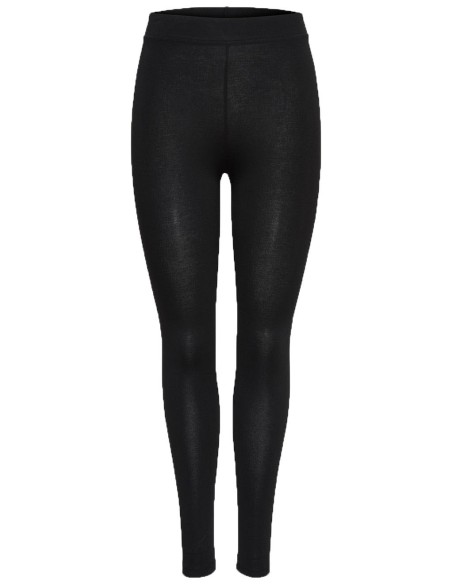Legging femme Only noir coton stretch