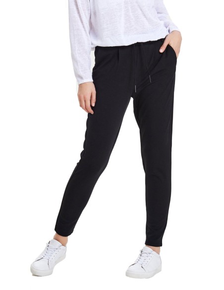 Pantalon femme Only noir fluide