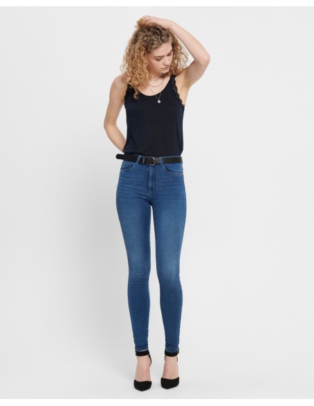 Jeans femme Only bleu classique