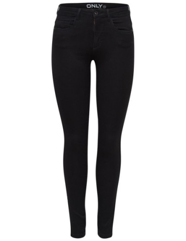 Jeans femme Only noir stretch