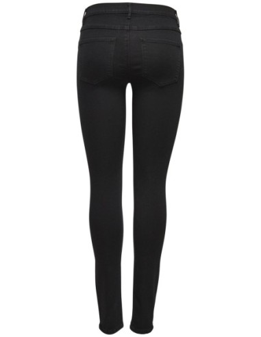 Jeans femme Only noir coupe classique