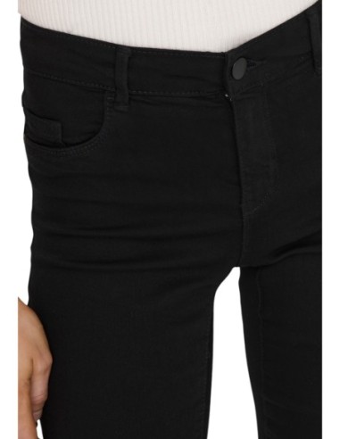 Jeans femme Only noir coupe classique