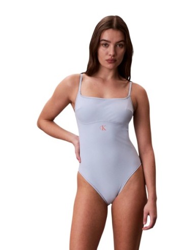Maillot de bain femme Calvin Klein bleu azur