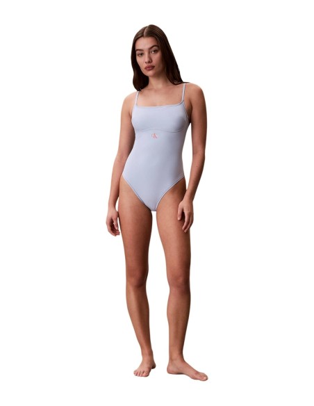 Maillot de bain femme Calvin Klein bleu azur