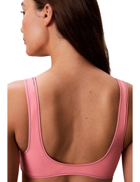 Maillot de bain femme Calvin Klein rose