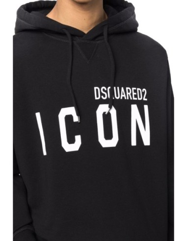 Sweatshirt homme Dsquared noir