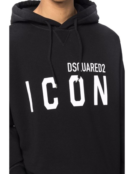 Sweatshirt homme Dsquared noir