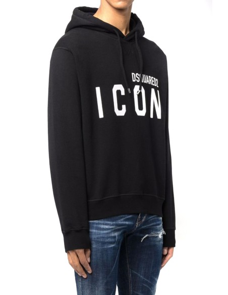 Sweatshirt homme Dsquared noir