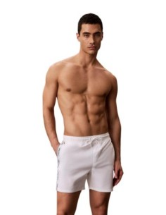 Maillot de bain homme Calvin Klein blanc