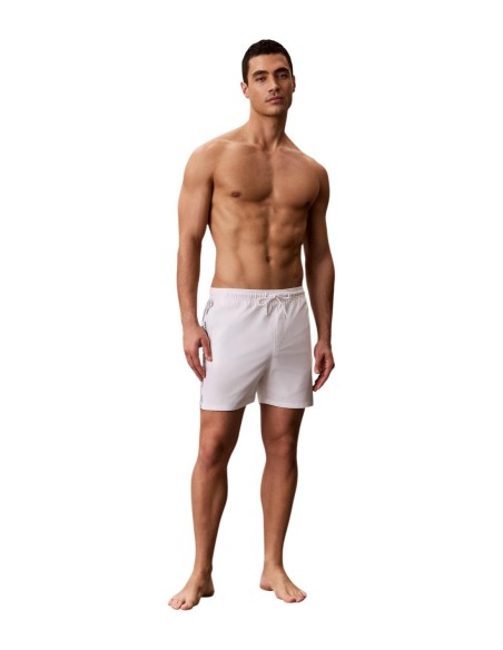 Maillot de bain homme Calvin Klein blanc