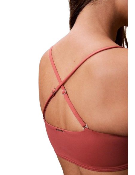 Maillot de bain femme Calvin Klein rose