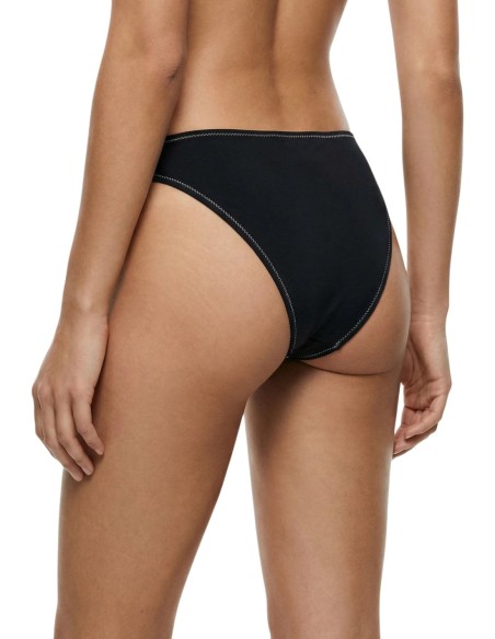 Bikini femme Calvin Klein noir