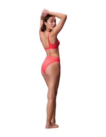 Maillot de bain femme Calvin Klein orange